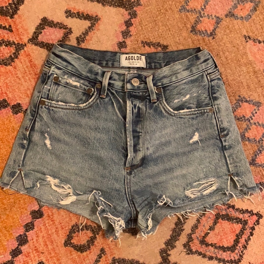 Agolde Jaden High Rise Short